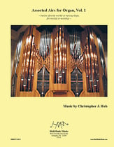 Assorted Airs for Organ, Vol. 1 Organ sheet music cover